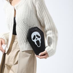 image-Halloween Cross Coffin Bag Fashion Retro Coin Purse