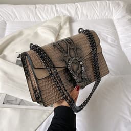 image-Women's Bag Fashion Chain Shoulder Messenger Bag