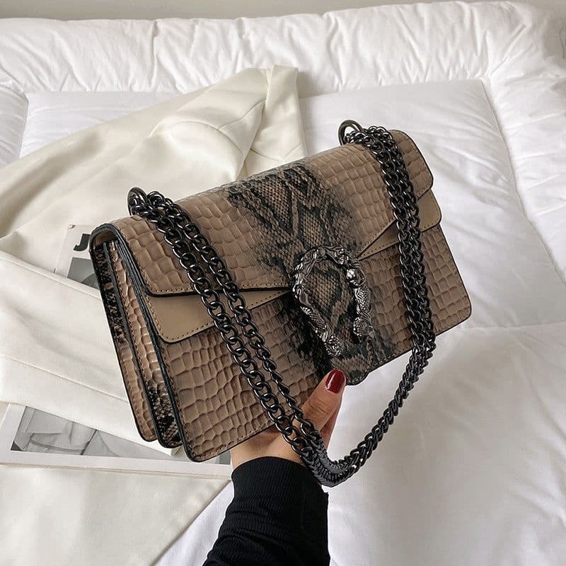 image-Women's Bag Fashion Chain Shoulder Messenger Bag