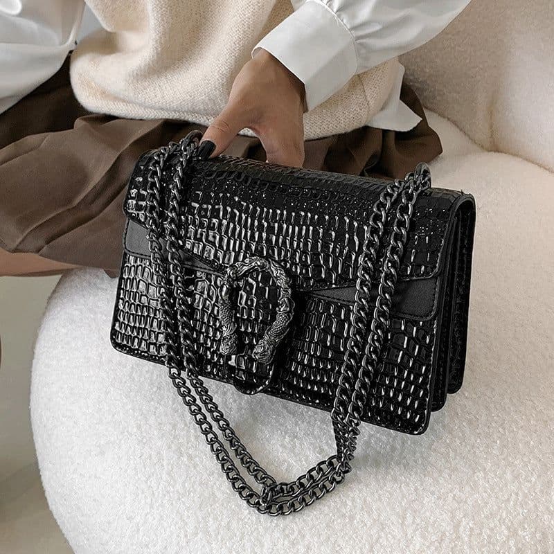 image-Women's Bag Fashion Chain Shoulder Messenger Bag