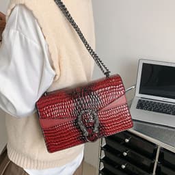 image-Women's Bag Fashion Chain Shoulder Messenger Bag
