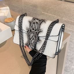 image-Women's Bag Fashion Chain Shoulder Messenger Bag