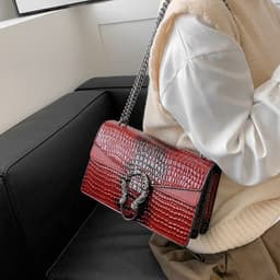 image-Women's Bag Fashion Chain Shoulder Messenger Bag