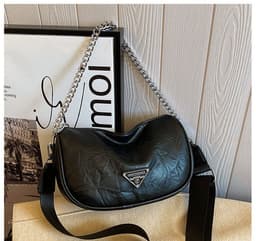 image-Fashion Women's Shoulder Messenger Bag Soft Texture