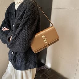 image-Women's Stylish Retro Minimalism Elegant Shoulder Bag