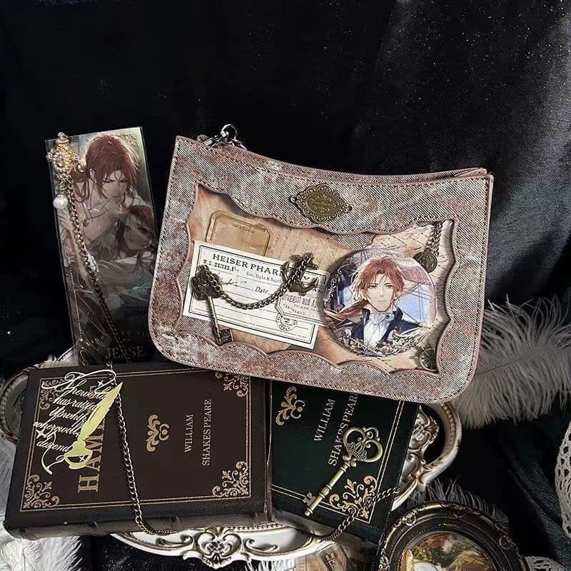 image-All-matching Transparent Shoulder Crossbody Denim Daily Bag