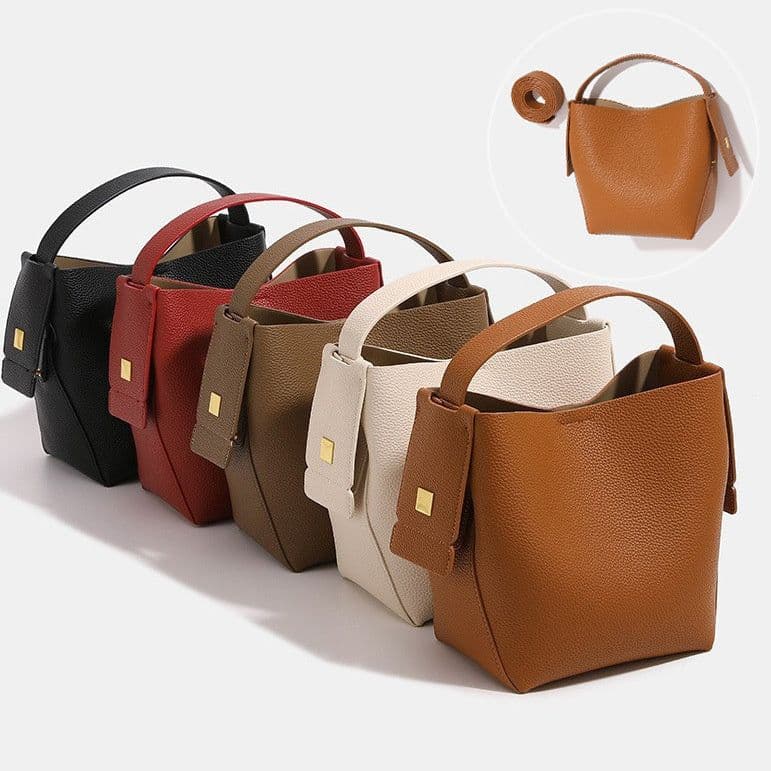 image-Simple Vintage Commuter Women Handbags Business Small Crossbody Shoulder Bags Fashion Trend Luxury Leather Bags