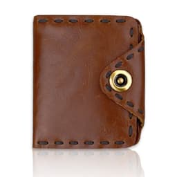 image-Vintage Men's Long Oily Leather First Layer Cowhide Wallet