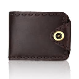 image-Vintage Men's Long Oily Leather First Layer Cowhide Wallet