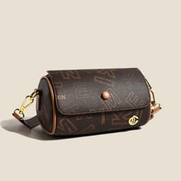 image-Retro Printed Double-sided Small Women's Fashion All-match Shoulder Messenger Bag