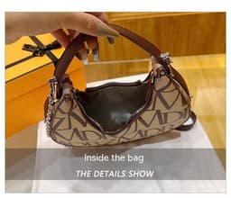image-Fashion Printing Popular Shoulder Underarm Bag