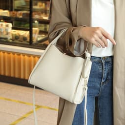 image-Women's Shoulder Bag Fashionable All-match Bucket