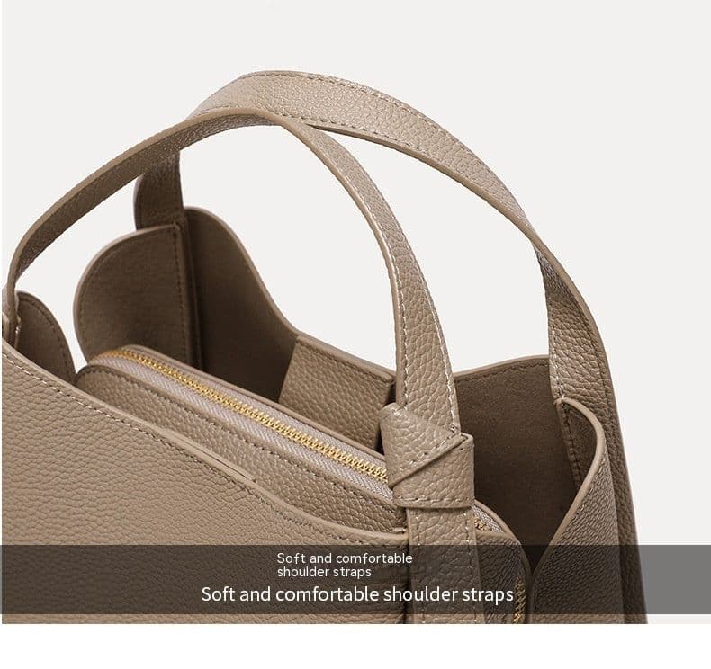 image-Women's Shoulder Bag Fashionable All-match Bucket