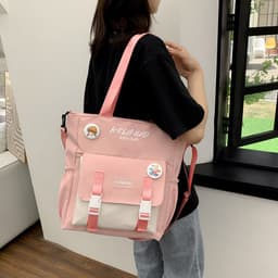image-Women's Fashion Shoulder Large Capacity Handbag