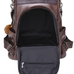 image-Women's Fashion Simple Casual Large-capacity Backpack