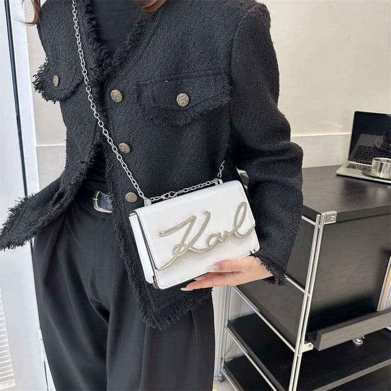 image-Casual Small Square Women's Fashion Simple Messenger Bag