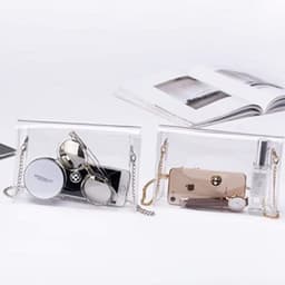 image-Women's Cute Sport Transparent Wallet Gift Messenger Bag