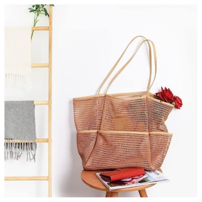 image-Out Portable Travel Beach Bag Shoulder Handbag