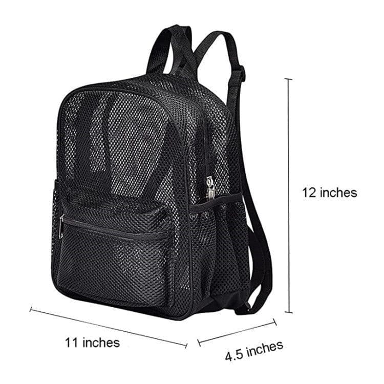 image-Mini Mesh Backpack High Load-bearing Mesh Backpack