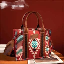 image-Handbag Western Wallet Women's Tote Shoulder Bag