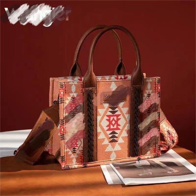image-Handbag Western Wallet Women's Tote Shoulder Bag
