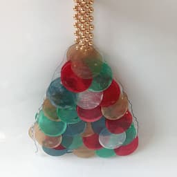 image-Prawn Crackers Triangle Bag Simple Portable Shell Bag Cross-border
