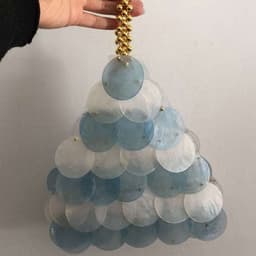image-Prawn Crackers Triangle Bag Simple Portable Shell Bag Cross-border