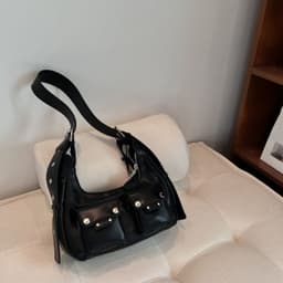image-Special-interest Design Locomotive Style 2023 New High Sense Fashion Ins One Shoulder Bag