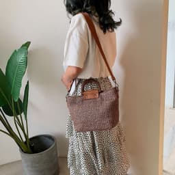 image-Women's Versatile Crossbody Fashion Personality Woven Bag