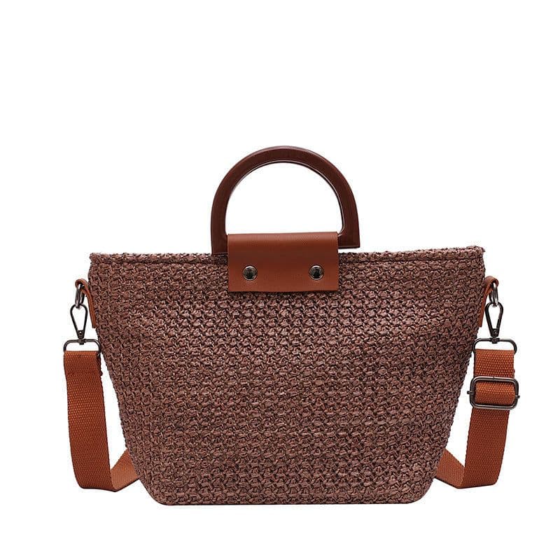 image-Women's Versatile Crossbody Fashion Personality Woven Bag