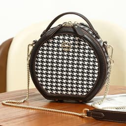 image-Retro Easy Matching Round Women's Bag Crossbody Shoulder Bag