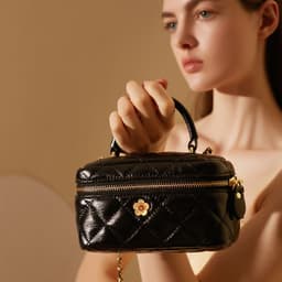 image-Rhombus Chain Bag High-grade Western Style Crossbody Women's Bag