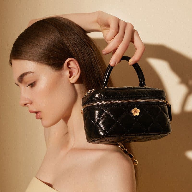 image-Rhombus Chain Bag High-grade Western Style Crossbody Women's Bag