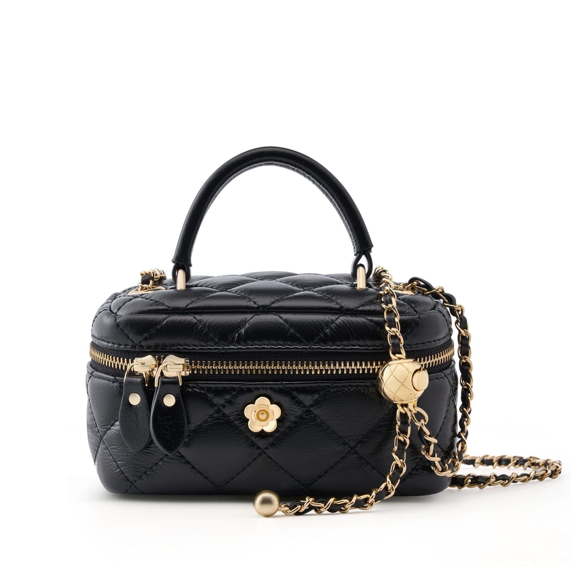 image-Rhombus Chain Bag High-grade Western Style Crossbody Women's Bag