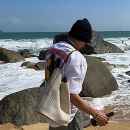 image-Fashion Simple One Shoulder Combination Bags Large Capacity Commuter
