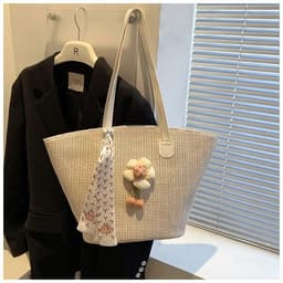 image-Summer Popular Mori Style Simple Large Capacity Bag For Women