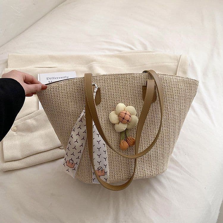 image-Summer Popular Mori Style Simple Large Capacity Bag For Women