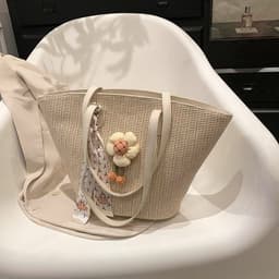 image-Summer Popular Mori Style Simple Large Capacity Bag For Women