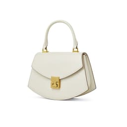 image-Fashion High-grade Saddle Shoulder Genuine Leather Flap French Crossbody Bag
