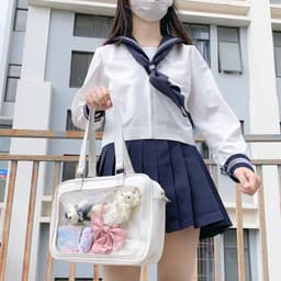 image-Transparent Badge Cartoon Backpack