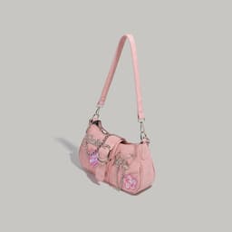 image-New Special-interest Design Laser Love Underarm Y2g Crossbody Bag