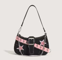 image-New Special-interest Design Laser Love Underarm Y2g Crossbody Bag