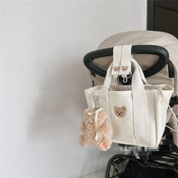 image-Outdoor Lightweight Multifunctional Portable Baby Walking Baby Diaper Bag
