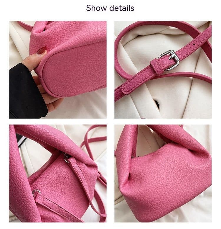 image-High-grade Crossbody Portable Pleated Cloud Bag For Women