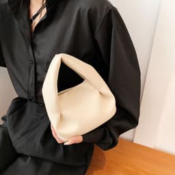 image-High-grade Crossbody Portable Pleated Cloud Bag For Women
