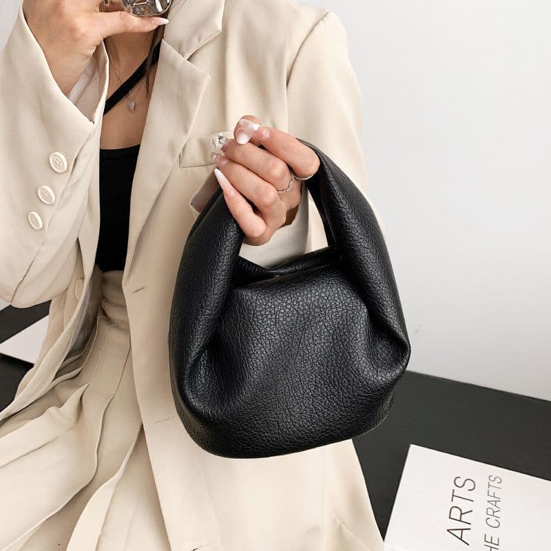 image-High-grade Crossbody Portable Pleated Cloud Bag For Women