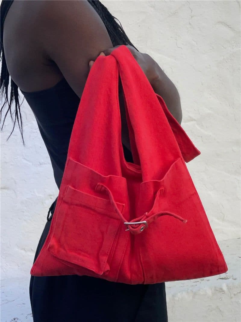 image-Niche Multi-pocket Crossbody Design Outer Casual Shoulder Bag