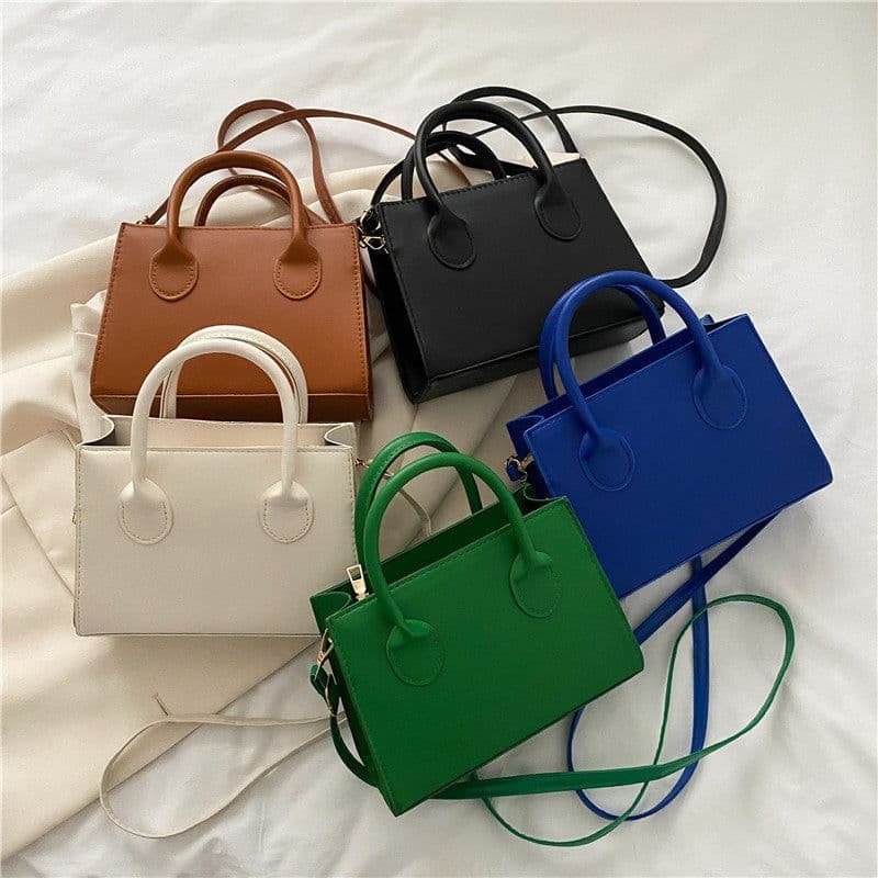 image-Spring New Crossbody Retro Portable Small Square Bag For Women