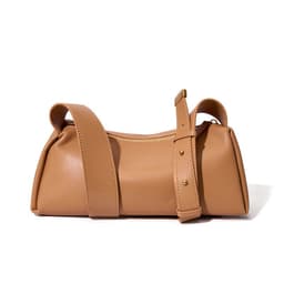 image-Women's High-grade Cowhide Baguette Underarm Bag