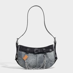 image-Sweet Cool Hot Girl Denim Underarm Bag